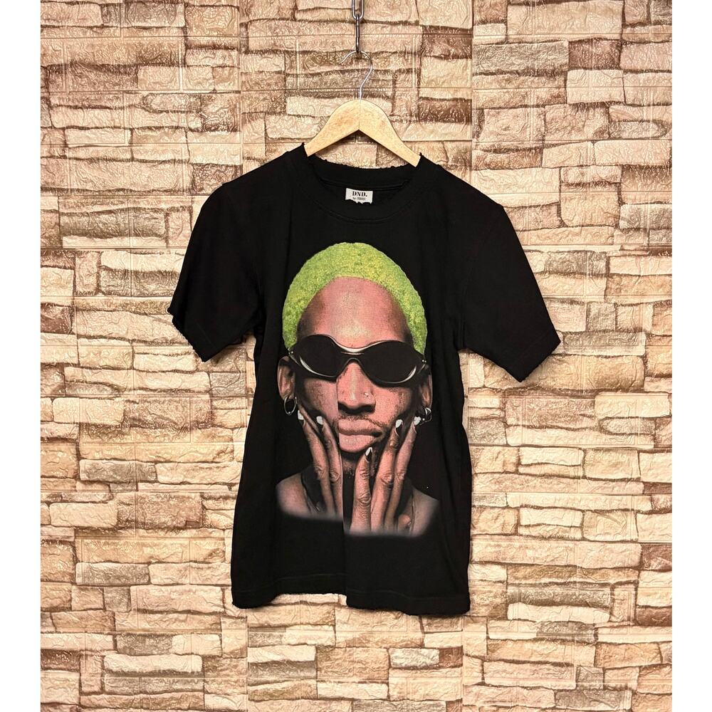 Dennis Rodman 90's Nba T shirt Size Small DND Distressed vintage